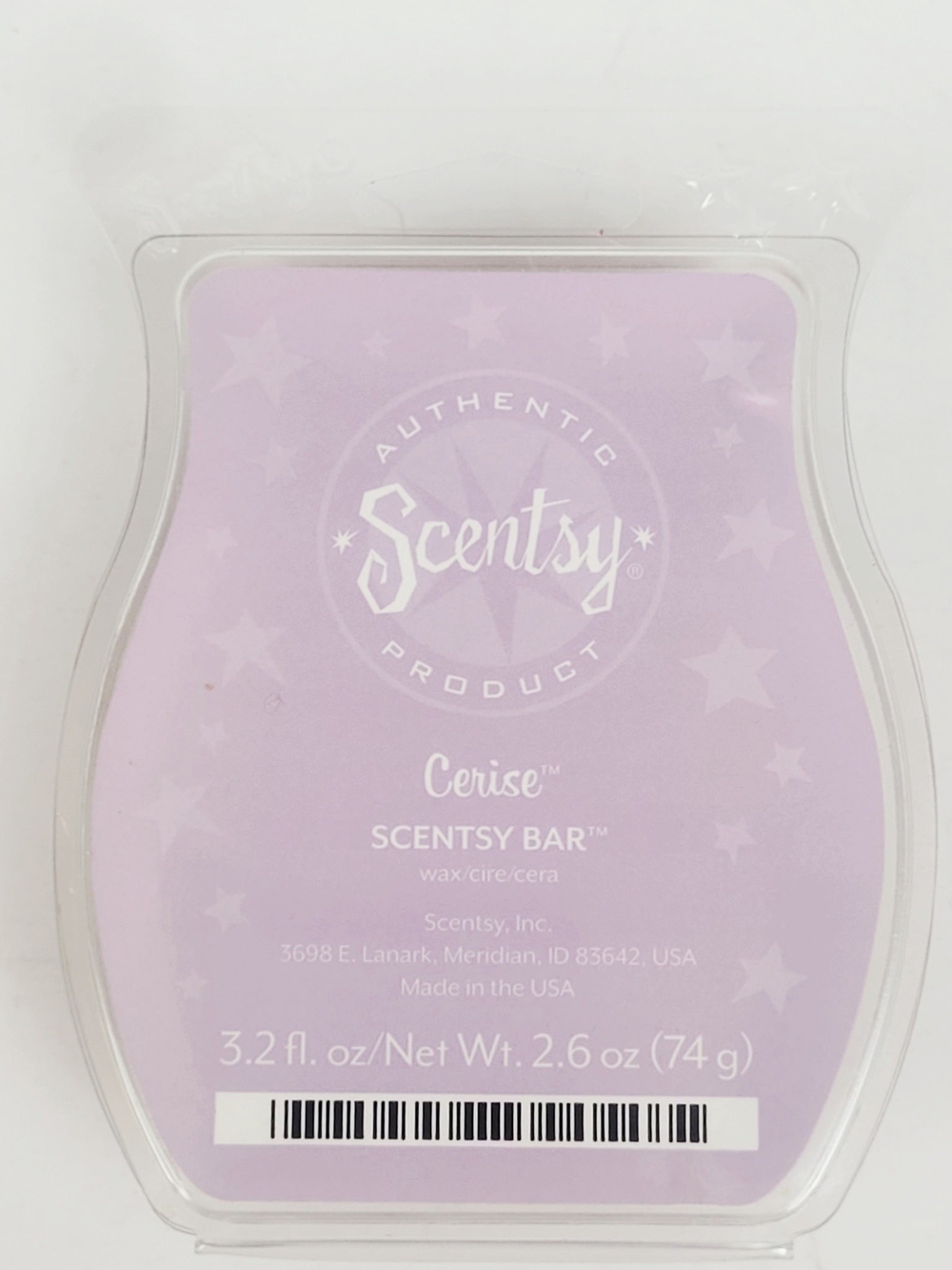 Scentsy Wax Bar Cerise~3.2 oz